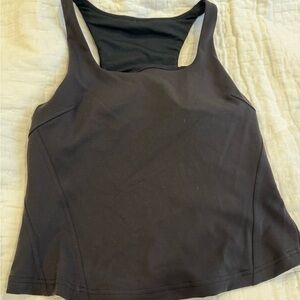 Black Racerback Tank Top